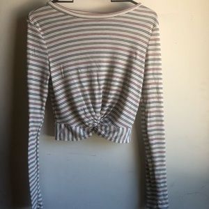 Long Sleeve Crop Top